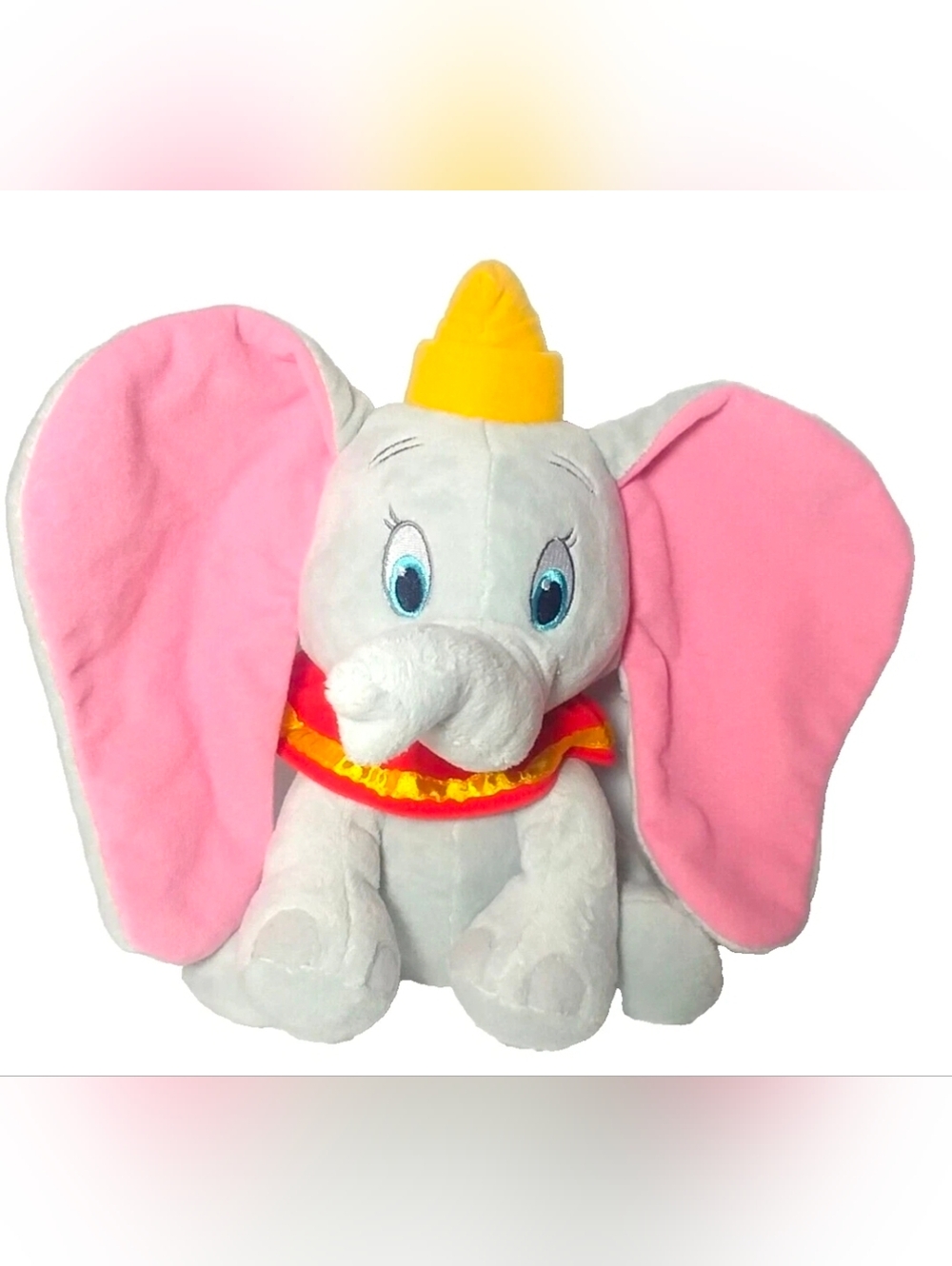 Disney Plush Dumbo the Flying Elephant Kohls Cares Stuffed Animal Toy 12" 2014
